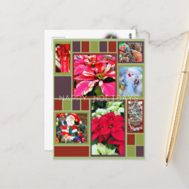 Happy Holidays Postkarte
