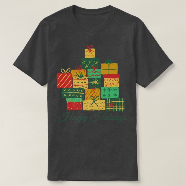 Happy Holidays Premium T - Shirt (Design vorne)