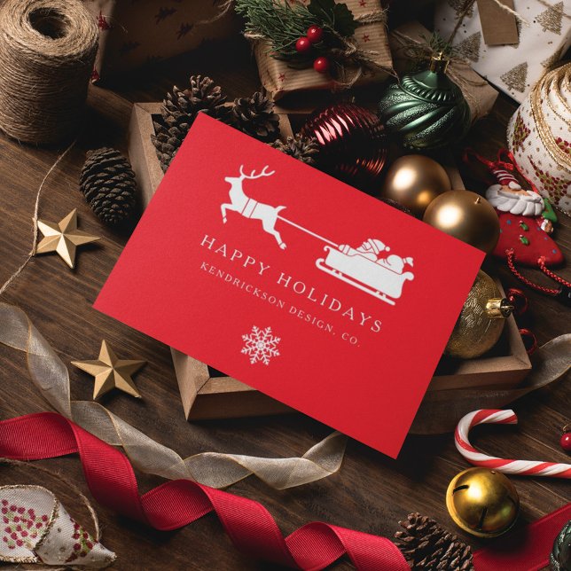 HAPPY HOLIDAYS SANTA CLAUS Corporate Business (Von Creator hochgeladen)