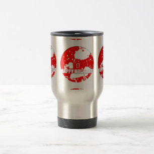 Happy Holidays - Santa Claus - Reisebecher