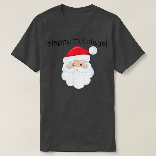 Happy Holidays Santa T-Shirt (Design vorne)