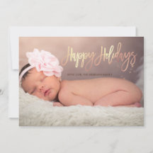 Happy Holidays Stars Baby Foto