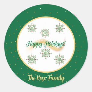 Happy Holidays Sticker