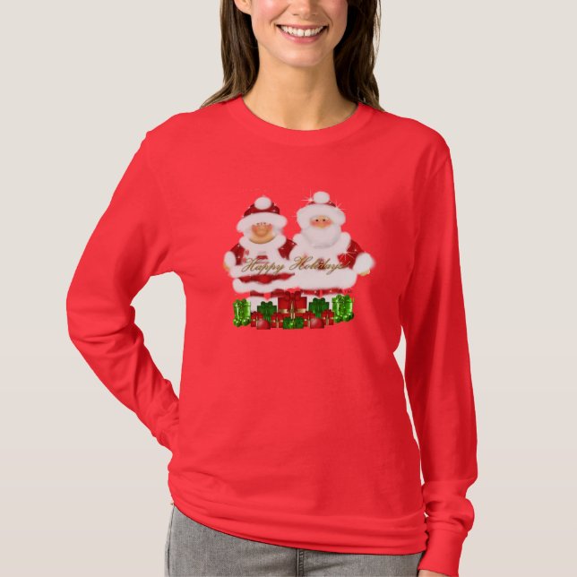 HAPPY HOLIDAYS T-Shirt (Vorderseite)