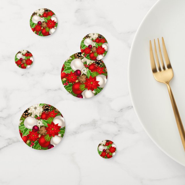 Happy Holidays Table Confetti Konfetti (Gruppe)