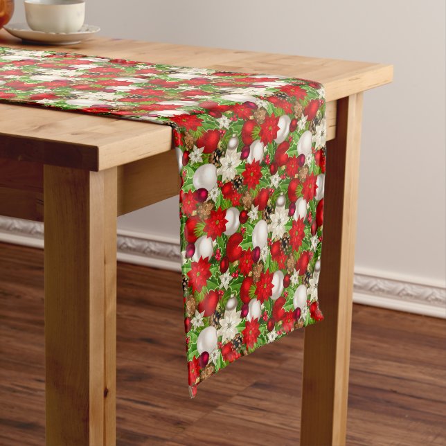 Happy Holidays Table Runner Großer Tischläufer (Beispiel)