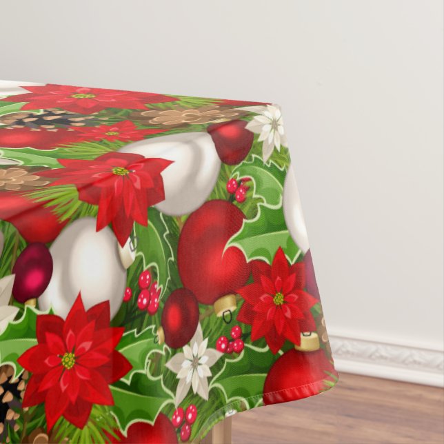 Happy Holidays Tablecloth Tischdecke (Beispiel)
