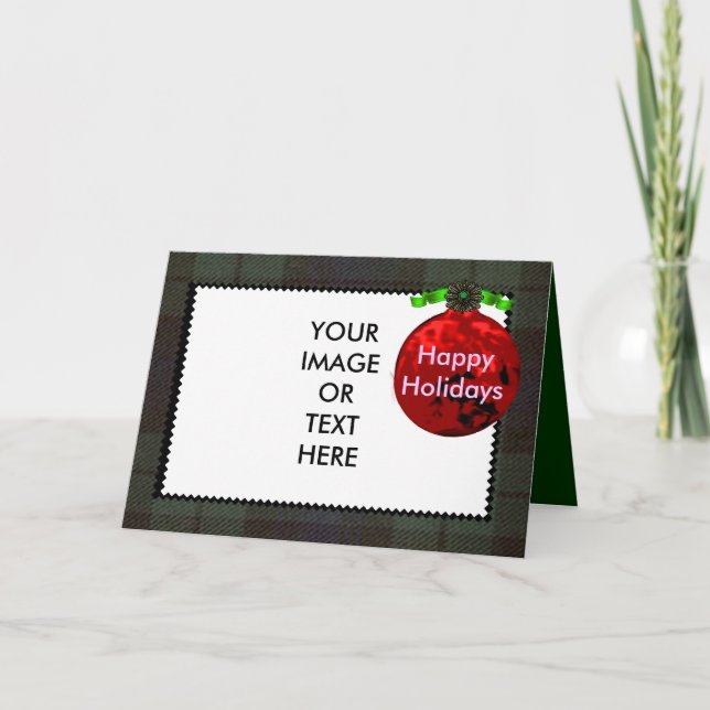 Happy Holidays The MUSEUM Zazzle Geschenke Vorlage (Vorderseite)