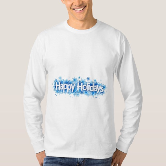 Happy Holidays | Timeless Beauty Winter Season T-Shirt (Vorderseite)
