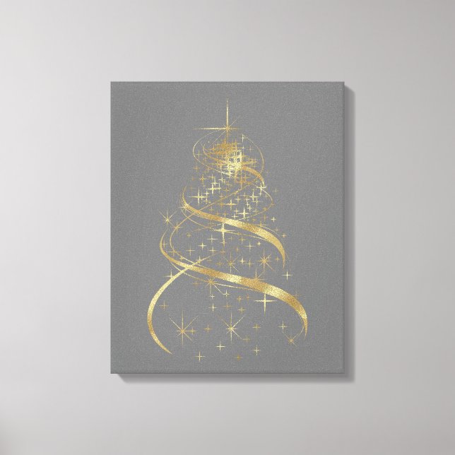 Happy Holidays - überwältigte Canvas Leinwanddruck (Vorderseite)