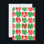 Happy Holidays Ugly Christmas Sweater Card<br><div class="desc">Gute Ferien! Karo diese lustige Karte aus und Karo meinen Shop für mehr passende Artikel wie Tasse,  Aufkleber,  Packpapier und mehr.</div>