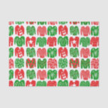 Happy Holidays Ugly Christmas Sweater Geschenk Seidenpapier<br><div class="desc">Fun Sweaters fliegen durch dieses Papiertaschentuch. Karo in meinem Shop für mehr Farben und Muster sowie passendes Packpapier! Wenn Sie etwas Angewohntes lass mir wissen!</div>