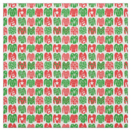 Happy Holidays Ugly Christmas Sweater Muster Stoff