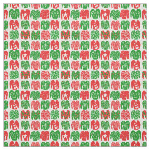 Happy Holidays Ugly Christmas Sweater Muster Stoff