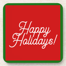 Happy Holidays Untersetzer