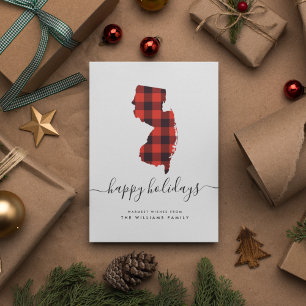 HAPPY HOLIDAYS Warm Wishes From New Jersey