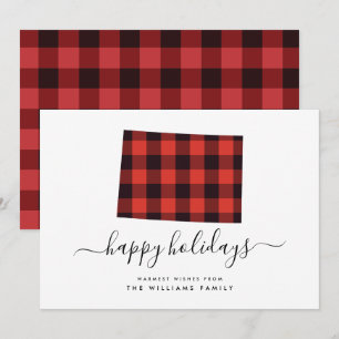 HAPPY HOLIDAYS Warme Wünsche von Colorado