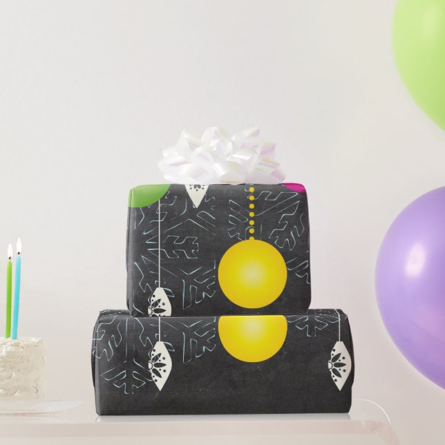 Happy Holidays Weihnachts-Weihnachtswrapping Papie Geschenkpapier (Partygeschenke)