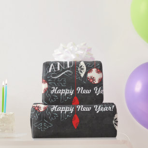Happy Holidays Weihnachts-Weihnachtswrapping Papie Geschenkpapier