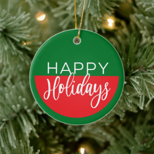 Happy Holidays - Weihnachtsschmuck