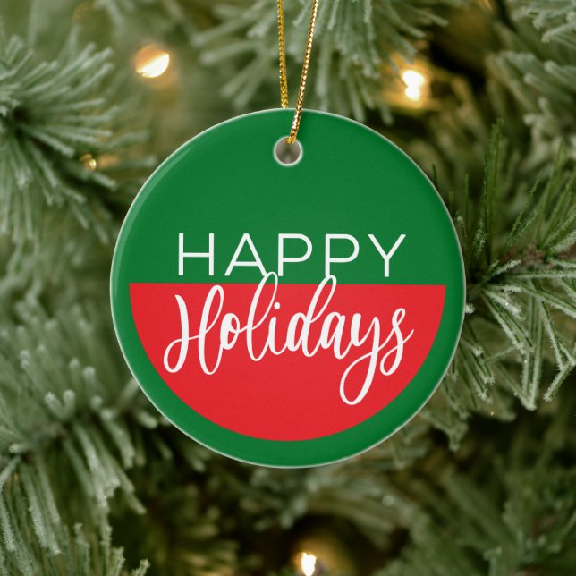 Happy Holidays - Weihnachtsschmuck (Baum)