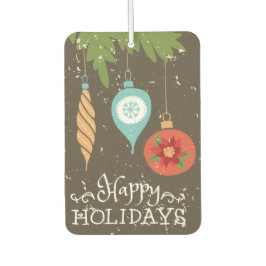 Happy Holidays Weihnachtsschmuck Dekorative Autolufterfrischer
