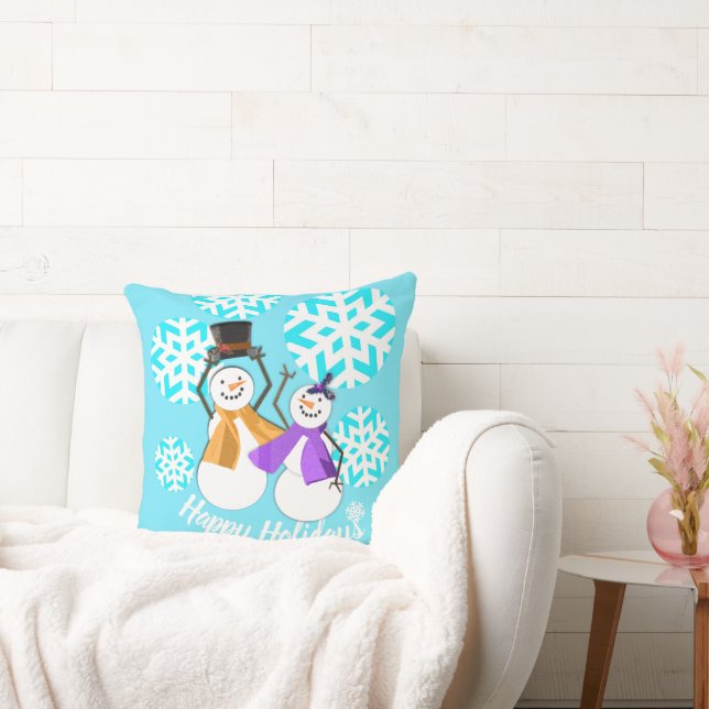 HAPPY HOLIDAYS | Winterfreunde | Kissen (Liege)