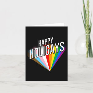 Happy Holigays Card Karte