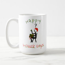 Happy Hollerdays 6 - Avocado Weihnachtsgeschenk. Kaffeetasse