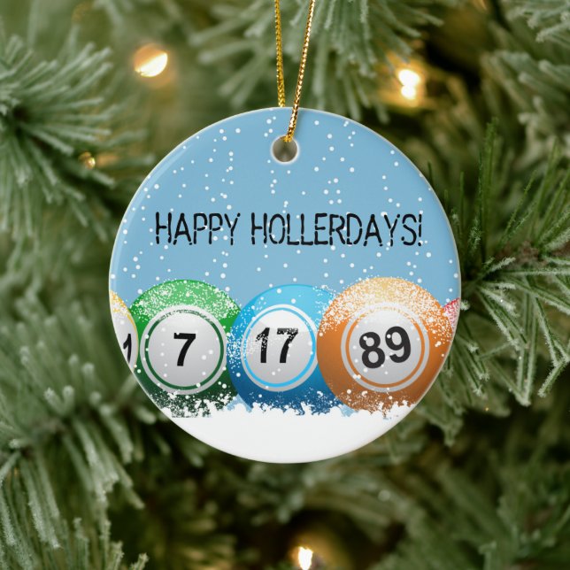 Happy Hollerdays Ornament (Baum)