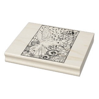 Happy Hollow Hummingbird Gummistempel