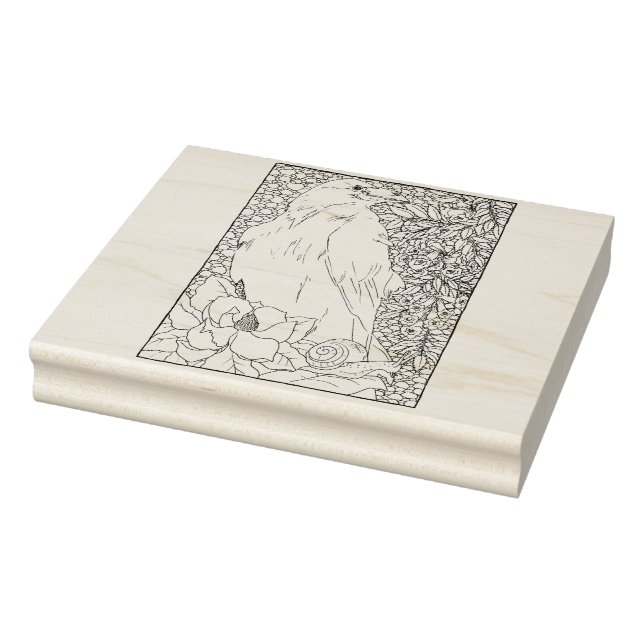 Happy Hollow Raven Gummistempel (Stempel)