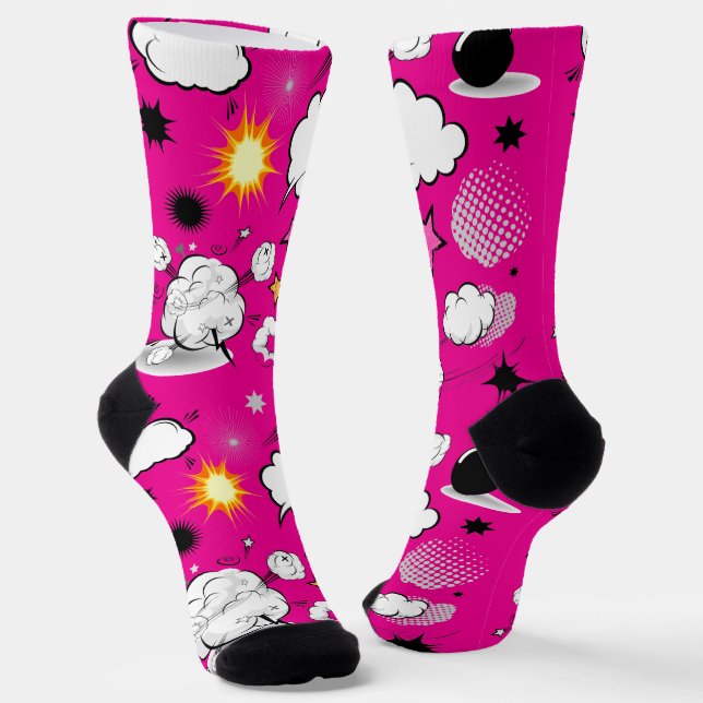 Happy Hollowing Cute Socks Socken (Gewinkelt)