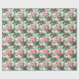 Happy Holly Dayz Weihnachtswrapping Paper Geschenkpapier