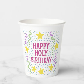 Happy Holy Geburtstag Christlichen Kinder Party Pa Pappbecher