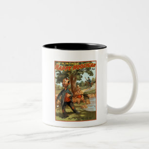 Happy Hooligan - Vergiftet durch Tee! Zweifarbige Tasse