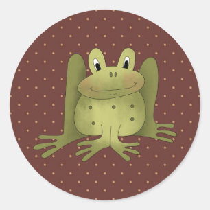 Happy Hoppy Frog Fun Stickers Siegel