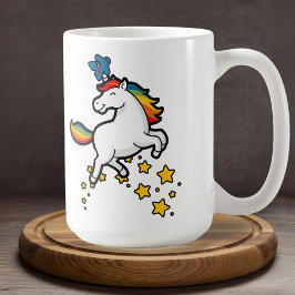 Happy Horror Rainbow Unicorn Meeple Board Game Kaffeetasse