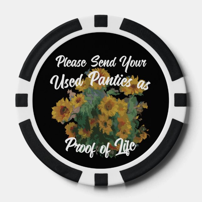 Happy Hour 2024 Bachelor Bachelorette Rente Pokerchips (Vorderseite)