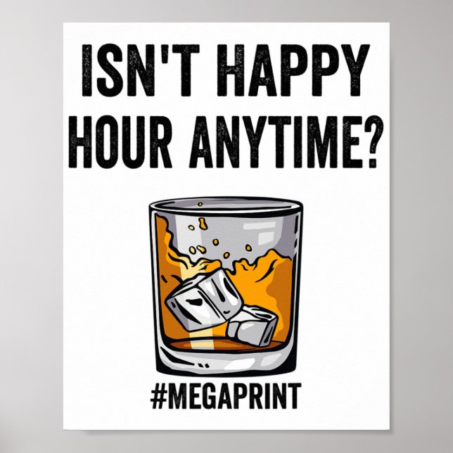 Happy Hour Anytime Mega Print Poster (Vorne)