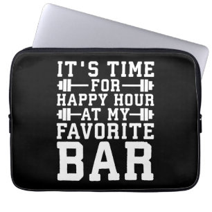 Happy Hour auf meinem Lieblings-Bar - Gym Inspirat Laptopschutzhülle