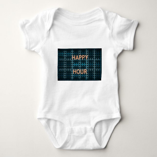 Happy Hour Baby Strampler (Vorderseite)