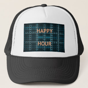 Happy Hour einfach glücklich Truckerkappe