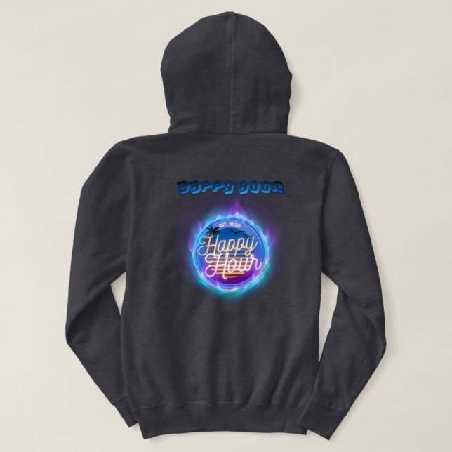 Happy Hour Hoodie (Design Rückseite)