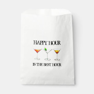 Happy Hour ist der beste Stunden-Drink-Cocktail Geschenktütchen