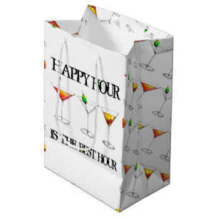 Happy Hour ist der beste Stunden-Drink-Cocktail Mittlere Geschenktüte