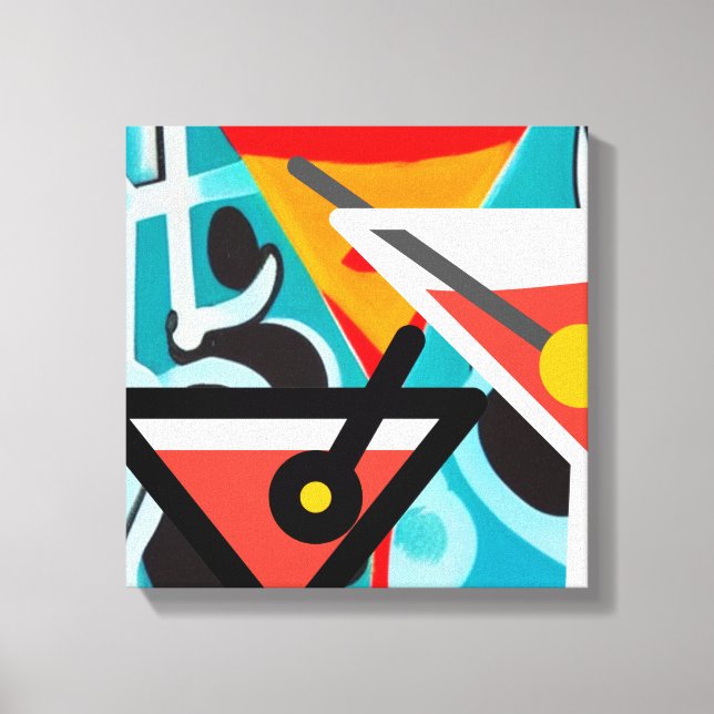 Happy Hour Leinwanddruck (Vorderseite)