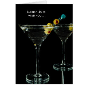 Happy Hour Martini Drink Jubiläum