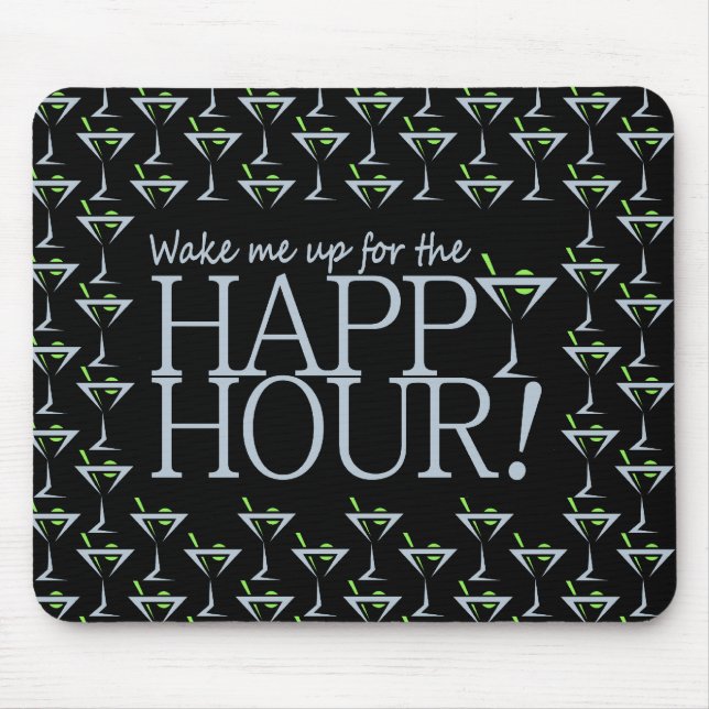 Happy Hour mousepad (Vorne)