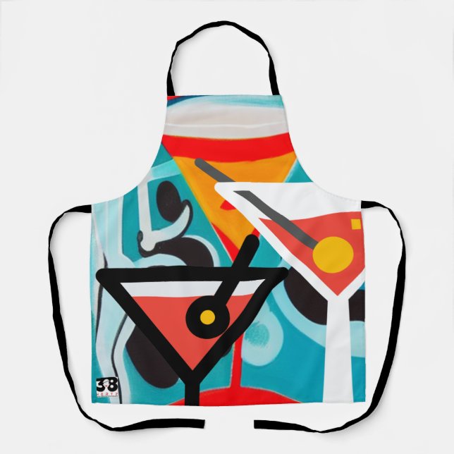 Happy Hour Schürze (Vorderseite)